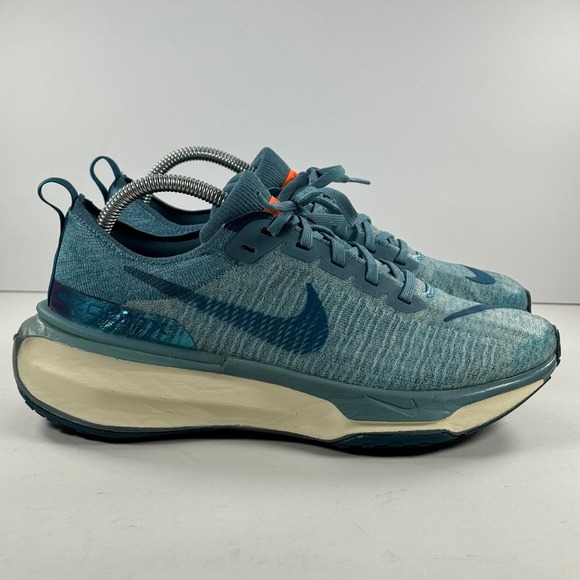 Nike Invincible Run Flyknit 3 Baltic Blue Teal Mens Running Shoes DR2615-401 7.5